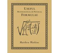 Useful Mathematical & Physical Formulae