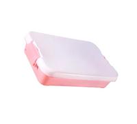 Useful Sensory Bin Sand Tray Sand Toy Container Box Organizers Box with Lid and Handle for Beach and Outdoor Play Sensory Bin Tray