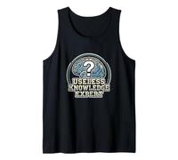 Useless Knowledge Expert Trivia Night Enthusiast Scholar Tank Top