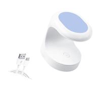 User Friendly ABS Portable Miniature Nails Curing Lamp USB Powered Dryers for Easy Button Operate Fast Gel Drying Powered USB At Home or Travel Design Highly Speed Quick Operate Fast Gel Drying