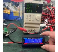 User Friendly Aircraft Power Meter Solar Tester 150A 200A with Clear LCD Display for Easy Current and Voltage Analysis (200A)