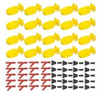 User Friendly Automatic Bird Waterer for Quail and Pigeons Quick Cleaning and Maintenance (15-piece set)