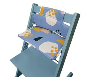 User Friendly Baby Dining Chair Cushion Gentle Skin Protections Easy Wipe Clean Secure Base Active Children Travel Highchair Pad