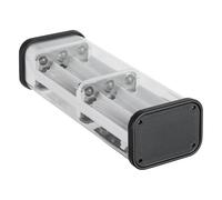 User Friendly Battery Pack Solderless Not Welding Required for 12x18650 Cells Easy Setups Case Included Overloads Protections Battery
