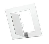 User Friendly Electrical Box Cover Contains Strong Adhesive Tape and Works with 150mm Outer Dimensions Not Drill Wall Repair Cover