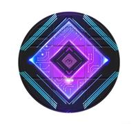 User Friendly Folding Design of the Anti Slip PU Game Mat Perfectly Suited for All Your VR Needs (purple)