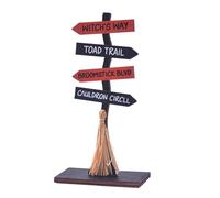 User Friendly Halloween Wooden Decoration for Indoor Outdoors Holiday Homes Party Crafting Accessories Halloween Wooden Decorations