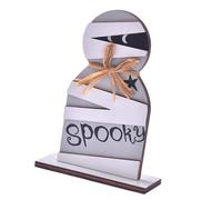User Friendly Halloween Wooden Decoration for Indoor Outdoors Holiday Homes Party Crafting Accessories Halloween Wooden Decorations