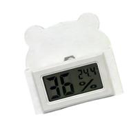 User Friendly Humidity Temperature Measuring Gauge for Bird Cages with Fast Readings and Lightweight Body Digital Thermometers Hygrometer for Bird Cage with Real Time and