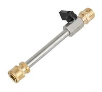 User Friendly M22 Stainless Steel Extension Rod with Integrated Valve for Enhanced Cleaning Flexibility