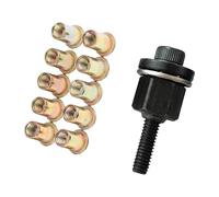 User Friendly Manual Rivets Nut Set Ergonomic Hand Riveter Small Space Riveting Easy to Use for Fast Nut Placement Manual Rivets Nut Tool