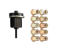 User Friendly Manual Rivets Nut Set Ergonomic Hand Riveter Small Space Riveting Easy to Use for Fast Nut Placement Manual Rivets Nut Tool