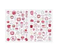 User Friendly Peels and Stick Fruit Scrapbooking Sticker for Kids Craft and Creative Scrapbooking Projects Planet Fruit Sticker