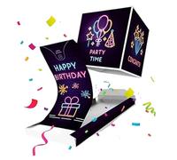 User-friendly PET Surprise Pop Up Case, Perfect Gift Case for Explosion, Unpacking Moments, Birthdays, Holiday Proposal and Event Proposal