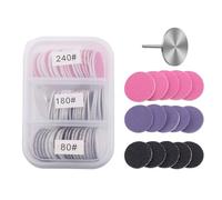 User Friendly Sanding Disc with Shank Catering to Sensitive Skin Users Manicure Pedicure Comfort Long Lasting Use Professional Grip Discs