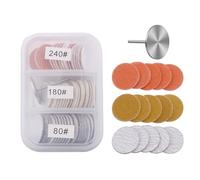 User Friendly Sanding Disc with Shank Catering to Sensitive Skin Users Manicure Pedicure Comfort Long Lasting Use Professional Grip Discs