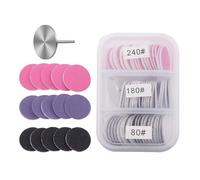 User Friendly Sanding Disc with Shank Catering to Sensitive Skin Users Manicure Pedicure Comfort Long Lasting Use Professional Grip Discs