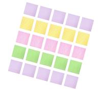 User Friendly Sandwich Paper 200 Count Oilproof Baking Sheets 22cm Square Grids Design 4 Color Option Food Grade Silicone Coated Paper