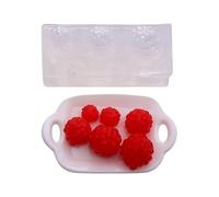 User Friendly Silicone Berries Mold Crafting Supplies for Small Creation in Craft Jewelry Making Artistic Applications Raspberry Mold