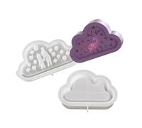 User Friendly Silicone Mold for Crafting Cloud Silhouettes Lamps Suitable for Beginners, Experts and Craft Enthusiasts Night Light Mold
