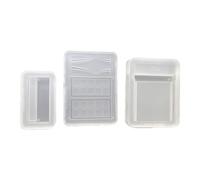 User Friendly Silicone Mold for Display Double Opening Structure Easy to Clean for Various Creative Projects Small Silicone Mold for Dolls