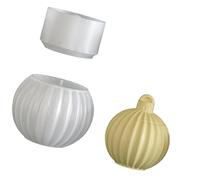 User Friendly Silicone Mold Simple Making Storage Jars Molds with Lid Suitable for Crafting Enthusiasts and Hobbyists Silicone Mold