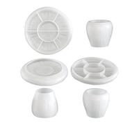 User Friendly Silicone Mushroom Shaped Mold for Crafting Vase Storage Container Tray Decoration Making Tool Vase Silicone Mold