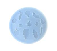 User Friendly Simulation Vegetable Silicone Charm Mold for Resin Art Carrot Tomato Lettuce Crafting Accessories Silicone Mold