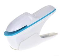 User-Friendly Stapleless Stapler for Managing Reports and Assignments Without Piercing or Adding Bulk (White)
