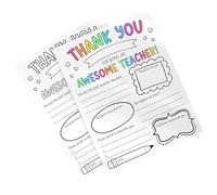 User Friendly Teacher Appreciation Week Coloring Cards With Individualized Messages Student Crafted Gifts For Educators Classroom Activities Teacher Posters