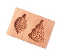 User Friendly Wooden Biscuits Molds with Smooth Surfaces Design Perfect for Cookie Chocolate Candy Making Kitchen Baking Accessory Wooden Chocolate Molds