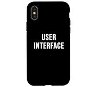 User Interface Case for iPhone X/XS