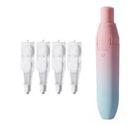 User Refillable Correction Tape with Replaceable Cartridges and Color Shifting Retractable Pen Tip Color Correction Tape