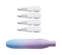 User Refillable Correction Tape with Replaceable Cartridges and Color Shifting Retractable Pen Tip Retractable Correction Pen