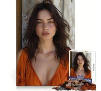 User Woman Timeless Beauty Jigsaw Puzzles 1000 Pieces for Teenagers Sharp Recall Restful Pleasure Uniform Cut Ideal Xmas Gift (38x26cm)