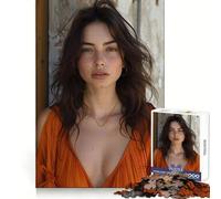 User Woman Timeless Beauty Puzzles for Adults 1000 Piece Cognitive Boost Leisure Activity Nice Gift (38x52cm)