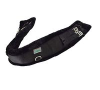 USG Nylon Short Girth with Faux Fur Padding 70 cm Black