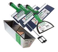 USG Sheetrock Pro Series Blue Steel Drywall Taping Knife with Matrix Style Handle (4-Piece w/12" Mud Pan)