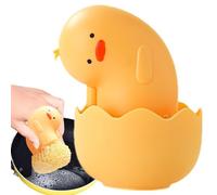 Ushekjnsa Dish Scrub Brush | Duck Shape Cleaning Ball,Washing Scrubber for Kitchen Household, Kitchen Scrub Brush for Cleaning Dishes Pots Pans Kitchen Sink