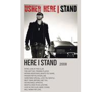 Usher Here I Stand A3 Print Poster Wall Art Home Decor Album Gift Present Photo Living Room Dining Room Bedroom Unframed Concert Tour Gig Live