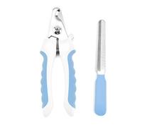 Ushine Dog Nails Clippers and Dog Nail File,Set of Dog Claw Clippers with Safety Guards,Pet Nail Clippers to Avoid Trimming to The Blood Line of Pet Nails,Suitable for Dogs,Cats,Rabbits,Guinea Pigs