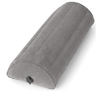 USHMA Inflatable Bolster Pillow, Half Moon Pillow for Legs, Knees, Lower Back & Head | Semi Roll Pillow for Bed, Sleeping | Knee Pillow for Side, Back Sleepers - Ankle & Knee Support - Leg Elevation