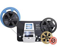USHNIH 8mm & Super 8 Film to Digital Converter, Film Scanner, M127B, Convert 3”5”7”9”Reels to 1080P MP4, Colored, 2.4" Screen, SD Card Included
