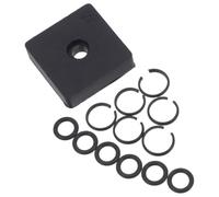 USHOBE 1 Set Impact Retaining Clip with O-Ring Anvil Tool Friction Ring Kit for Electric Pneumatic Wrench Cordless Repair