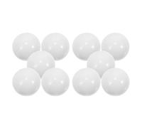 USHOBE 10pcs Roulette Replacement Balls for Roulette Wheel Equipment, White Acrylic Precision Design Balls Compatible with 12-16 Inch Wheels, for Leisure Events and Social Gatherings