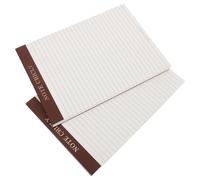USHOBE 2 Pack List Making Notepad with Lined Paper for Structured Project Planning and Efficient Task Management, Tear Away Memo Pads for Professionals and Trackers
