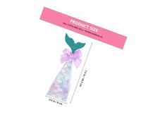 USHOBE 20pcs Mermaid Candy Boxes Small Packaging Cases Paper Containers Cartoon Mermaid Shape Easy to Carry for Wedding Anniversary Halloween Party Favors