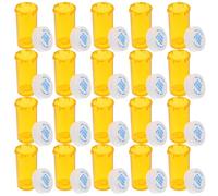 USHOBE 25pcs Empty Medicine Bottles 8 Drams Pp Small Medicine Holder with Excellent Sealing, Moisture and Sunlight Protection for Travel