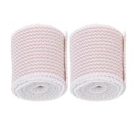 USHOBE 2pcs Beige Non-Woven Fabric with Non-Slip Rubber String, Latex-Free Self-Adhesive Sports for Wrist and Ankle Support