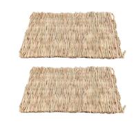 USHOBE 2pcs Hamster Bed Nest Sleeping Nest Made of Corn Leaf the Cage and Comfort